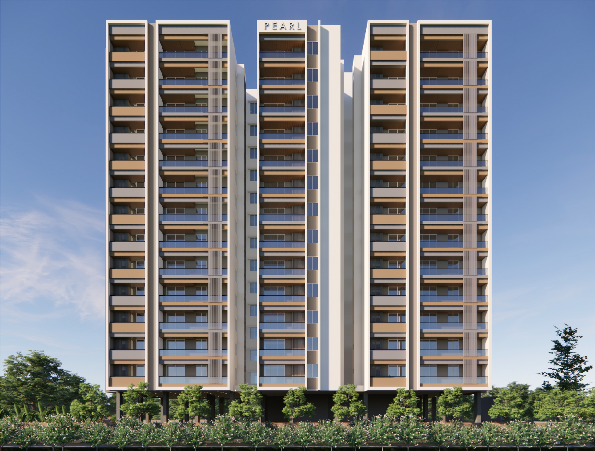 Pearl at Nallagandla — Front Elevation