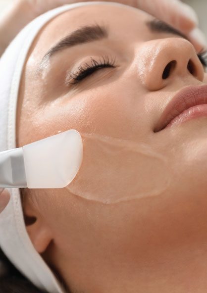 Chemical peel dermatology treatment
