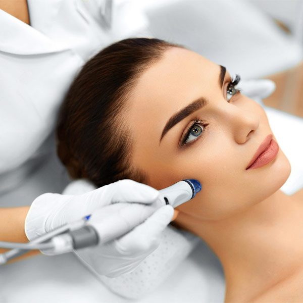 HydraFacial vortex cleansing and hydration