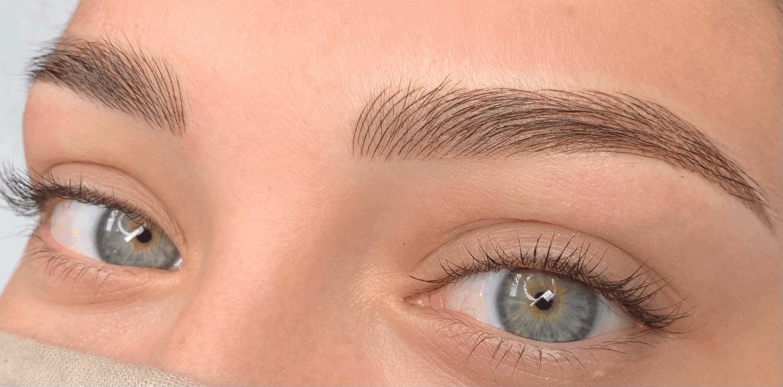 Over-plucking causing thin sparse brows