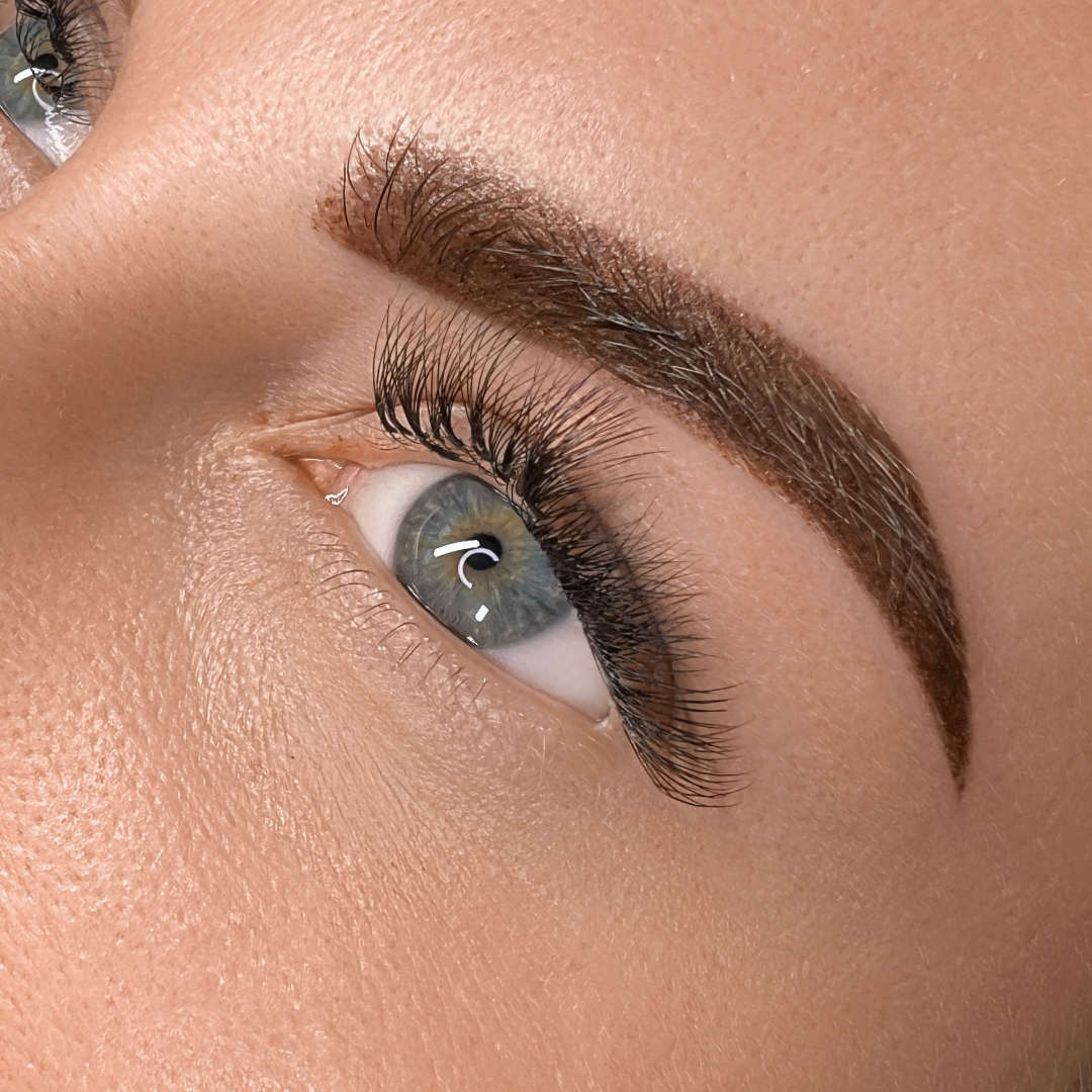 Ombre powder brows permanent technique