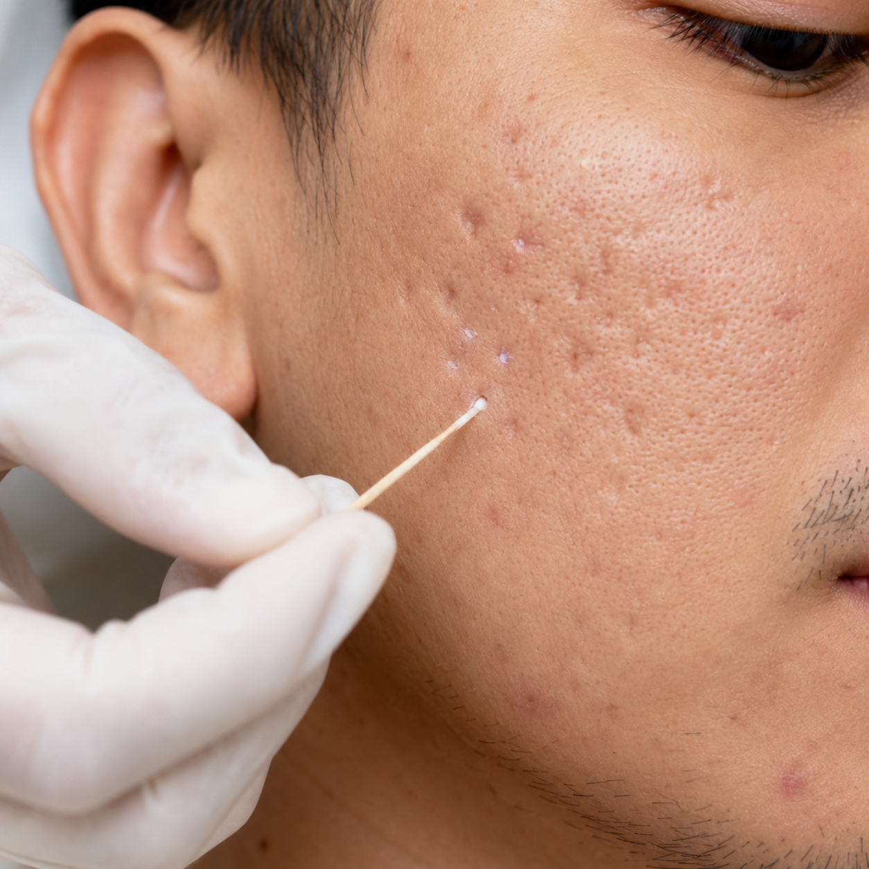 TCA Cross scar treatment